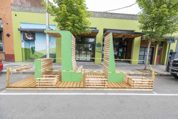 Parklets begin appearing in downtown Vancouver