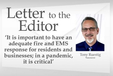 Letter: ‘It is important to have an adequate fire and EMS response for residents and businesses; in a pandemic, it is critical’