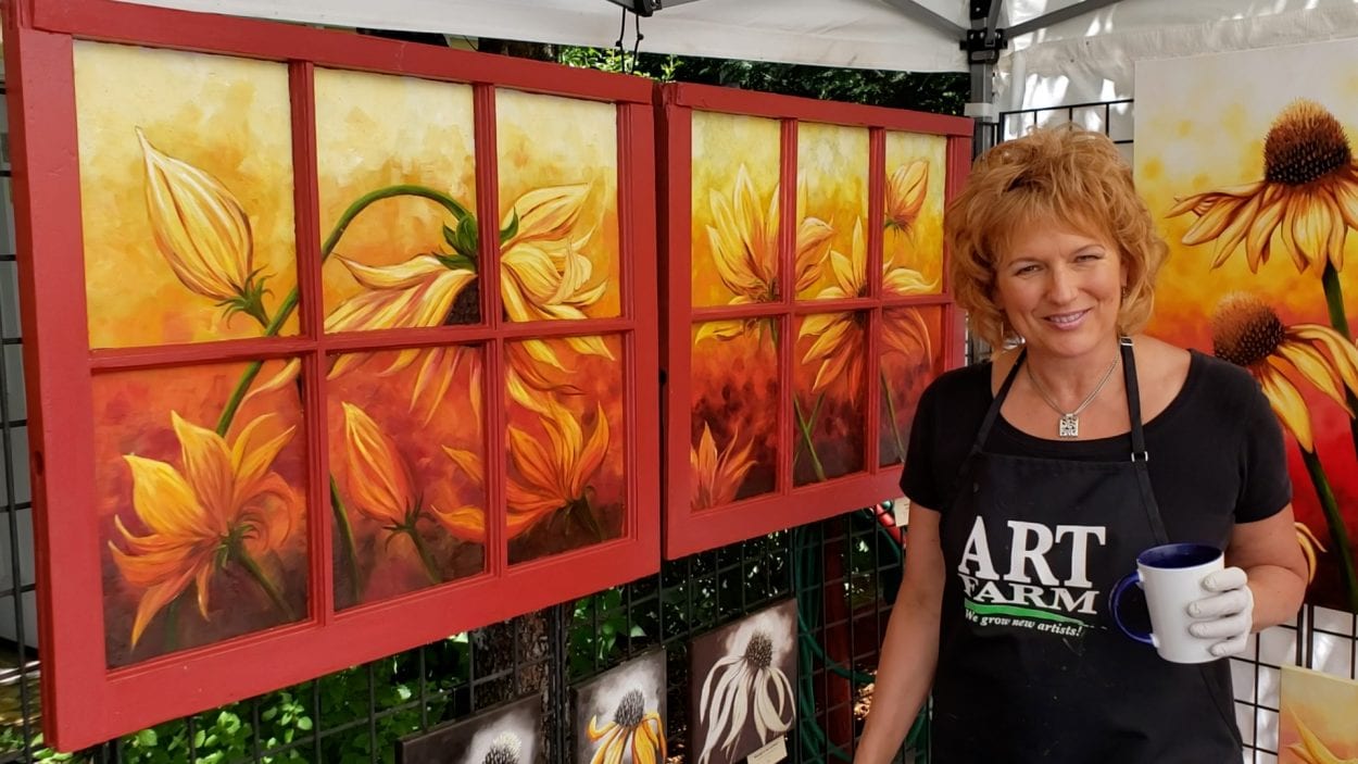 Camas artist Liz Pike invites artists and the public to her farm in Camas