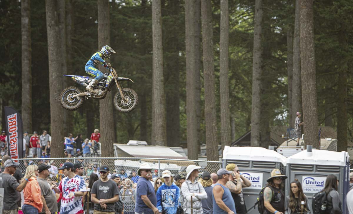 The Washougal MX National returns to Clark County on Aug. 22, but tickets for the races will not be sold. Photo by Jacob Granneman