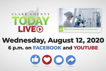 WATCH: Clark County TODAY LIVE • Wednesday, August 12, 2020