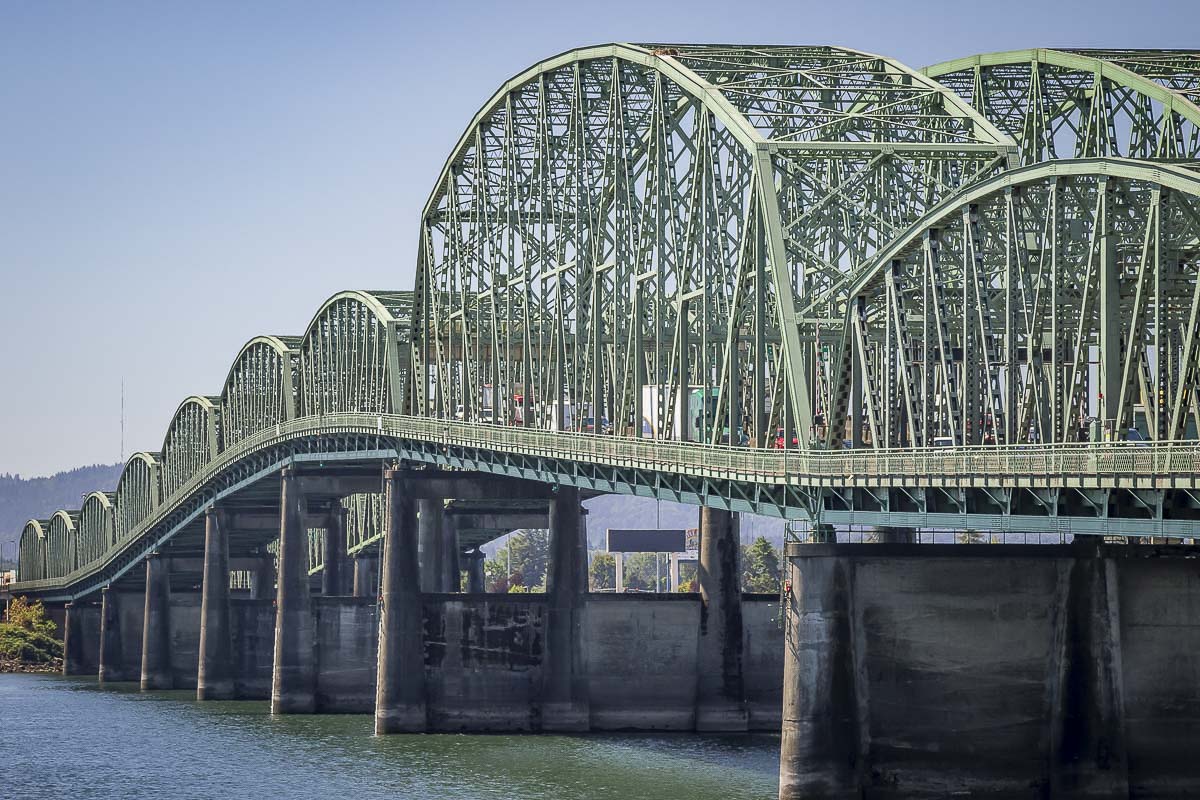 Travelers should expect nighttime lane closures Monday through Thursday nights, Aug. 17-20, on both directions of I-5 over the Interstate Bridge. File photo