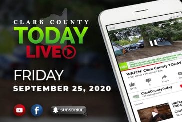 WATCH: Clark County TODAY LIVE • Friday, September 25, 2020