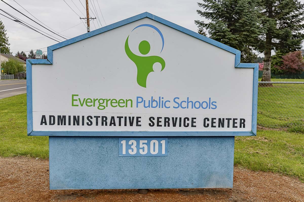 The Evergreen Public Schools administrative offices on Falk Rd. in Vancouver. File photo