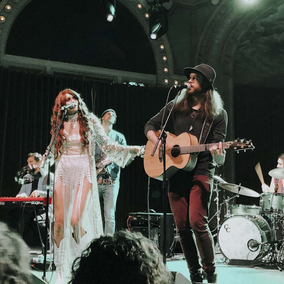 Fox and Bones has performed all over, including many shows right here at home like this one at the McMenamins Crystal Ballroom. Photo courtesy of Fox and Bones