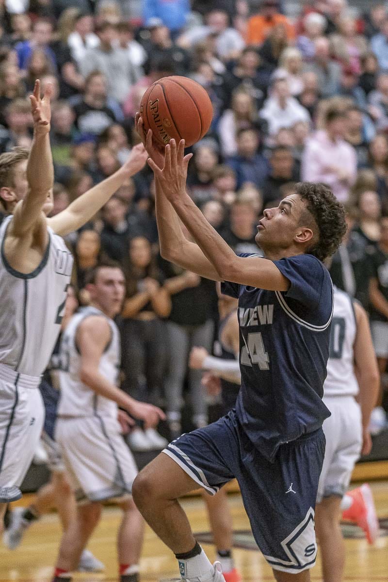 Skyview’s Jace Chatman, shown here in 2019, told his coach earlier this summer that he and his family were moving to Utah, to go to a school with in-person classes. Photo by Mike Schultz