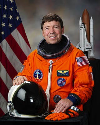 Dr. Michael Barratt, a 1977 graduate of Camas High School, is an astronaut. He was a guest speaker at an online conference with local students Thursday. Photo courtesy NASA