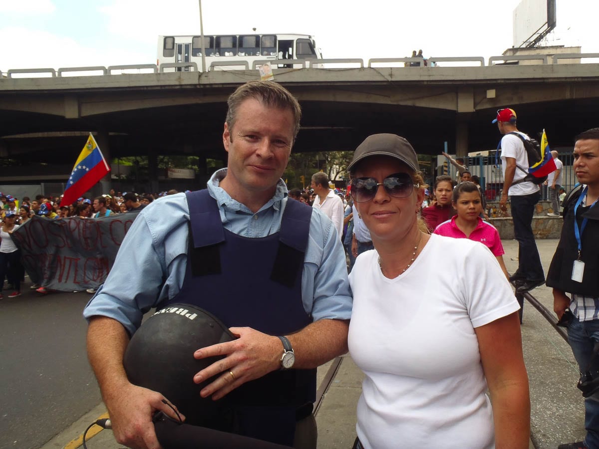 Henriette Pauchet protested daily with tens of thousands of fellow Venezuelans. She worked with opposition political candidates, after seeing the freedom and prosperity of her country taken away. Video by John Ley