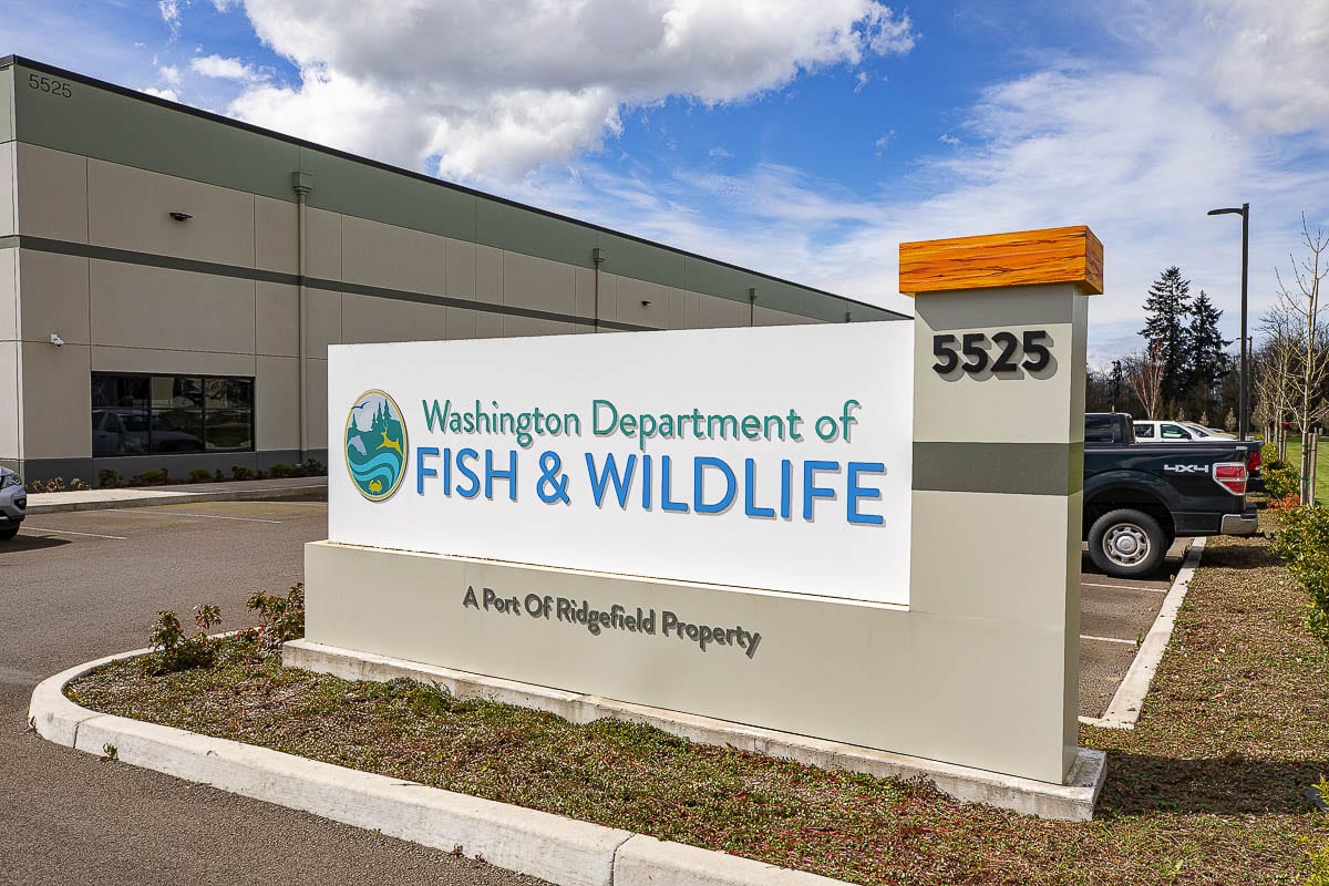 The Washington State Department of Fish and Wildlife is just one of many entities that has made the Ridgefield junction home. Photo by Mike Schultz