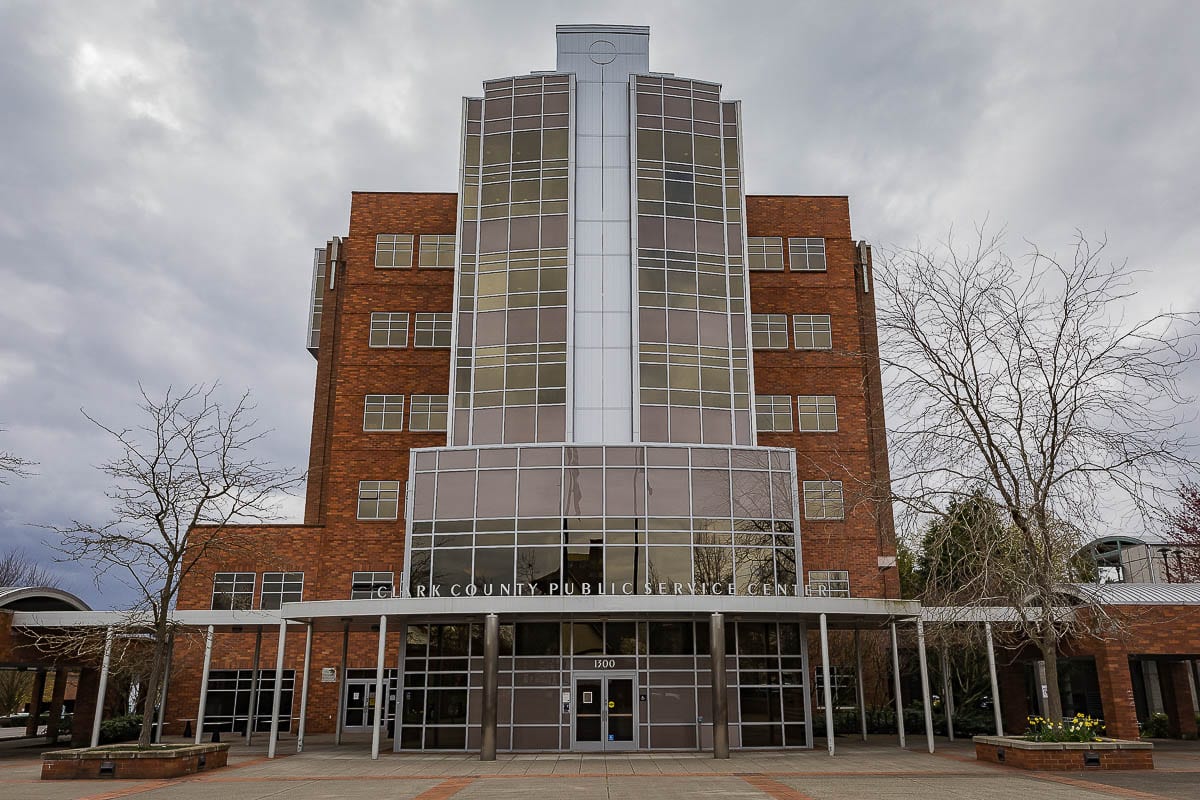 The Clark County Public Service Building. File Photo