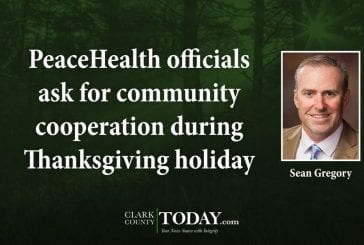 PeaceHealth officials ask for community cooperation during Thanksgiving holiday