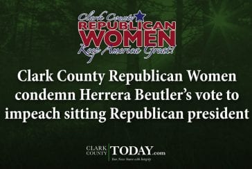 Clark County Republican Women condemn Herrera Beutler’s vote to impeach sitting Republican president