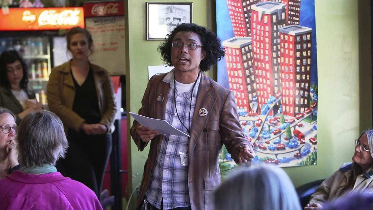 Armin Tolentino’s poetic artistry has been widely recognized. He was a finalist for the Red Hen Press Benjamin Saltman Poetry Award and the Kundiman Poetry Prize, and a winner of the Oregon Poetry Association Poetry Contest. Photo courtesy of the Ellensburg Daily Record