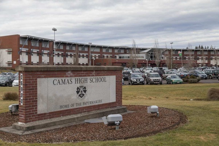 Camas High School in-person learning paused following COVID-19 cases