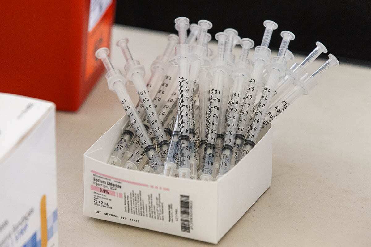 The DOH reported that about 149,000 doses of Johnson & Johnson vaccine have been administered in Washington so far, out of more than four million doses total, including the Pfizer and Moderna vaccines. At this time, the DOH has no knowledge of the six patients who experienced blood clots being Washington residents. Photo by Mike Schultz