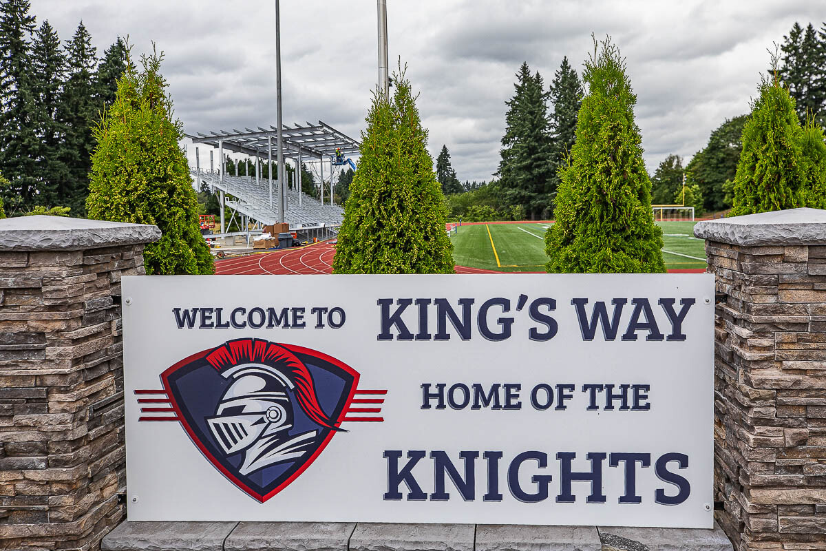 King’s Way Christian announced it will offer varsity football this fall. The school had put its program on pause and was not expected to return to varsity football until 2023. Photo by Mike Schultz