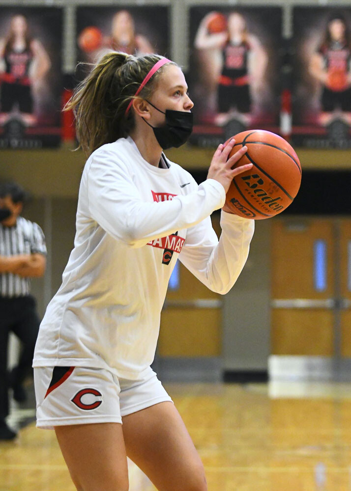 Anna Mooney, a sophomore, has been the most consistent player on the best team in Class 4A/3A Southwest Washington girls basketball this year, according to her coach. Photo courtesy Kris Cavin