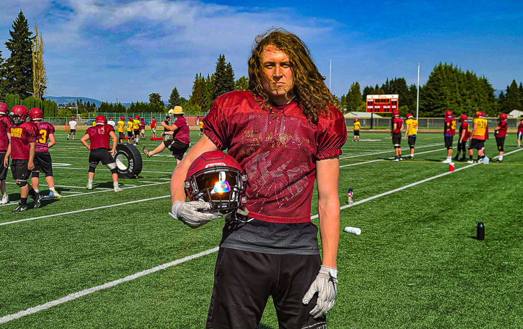 Israel “Izzy” Duncan loves his surfer flow and he also embraces the role of a leader for the Prairie Falcons. Photo by Paul Valencia