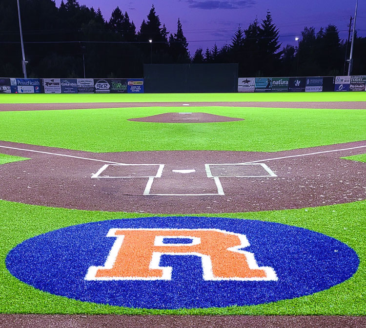 The Ridgefield Raptors will host Fan Appreciation Night on Saturday at the Ridgefield Outdoor Recreation Complex. Saturday is the second-to-last home game in the regular season. First pitch is 6:35 p.m. Photo by Paul Valencia
