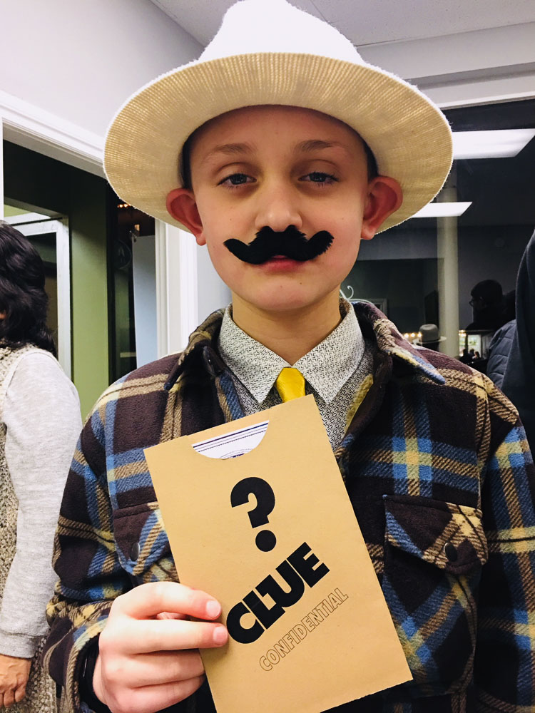 All ages can enjoy the challenge of deciphering the clues and finding out “whodunit.’’ Photo courtesy Downtown Camas Association