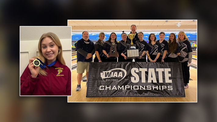 Lilly Bash of Prairie won the Class 3A state individual title and the Skyview Storm won the Class 4A state championship