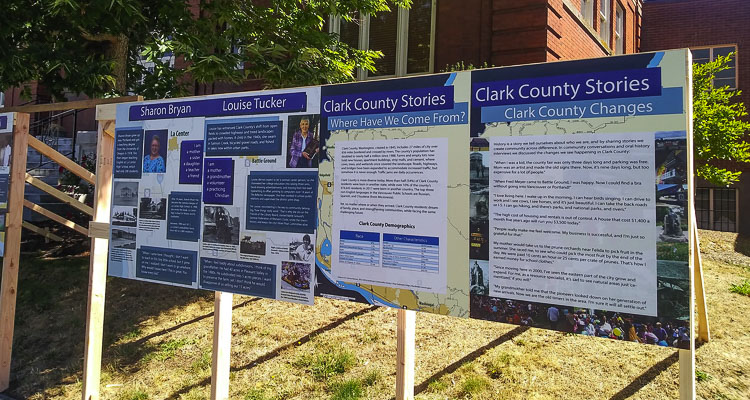 The Vancouver National Association for the Advancement of Colored People #1139 and Clark County Historical Museum recently announced a public dedication for the new outdoor exhibit, “Black History Highlights of Southwest Washington,” at 1 p.m. Fri., Feb. 18. Photo courtesy Clark County Historical Museum