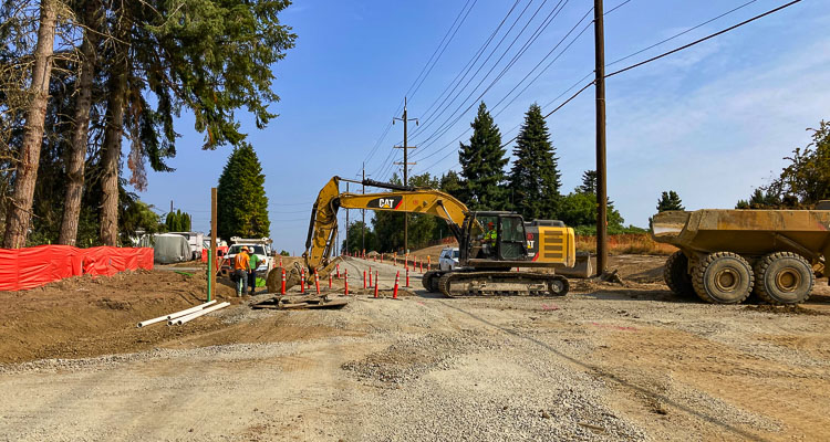 Neighbors and community members are invited to learn about upcoming construction on Northeast 68th Street, between Northeast Highway 99 and Northeast St. Johns Road, which serves a densely populated residential area.