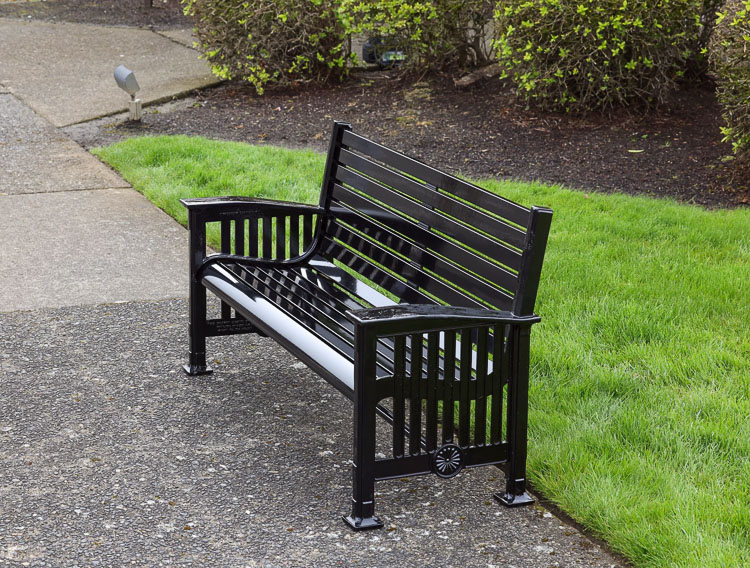 Benches in Downtown Camas are over 20 years old and many are broken or in disrepair.