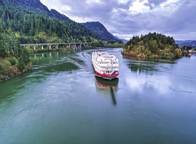 American Queen Voyages ship is shown here. Photo courtesy of AQ Voyages