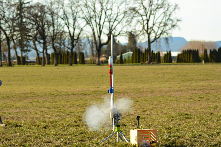 The Camas Rocketry Club is heading to Virginia this week to compete in the national finals of the American Rocketry Challenge. Photo courtesy Camas Rocketry