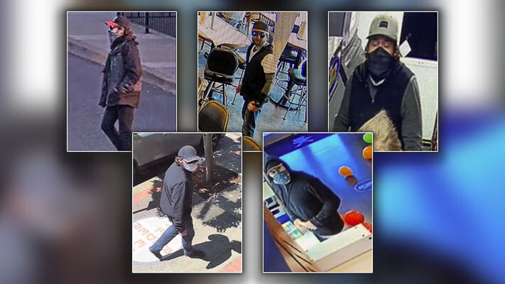 Between April 7, 2022, and June 6, 2022, over 30 robberies have occurred at a variety of businesses throughout the metro area; to include coffee shops, hotels, auto parts stores, take out restaurants, a cosmetics store, gas stations, and at least one adult store.