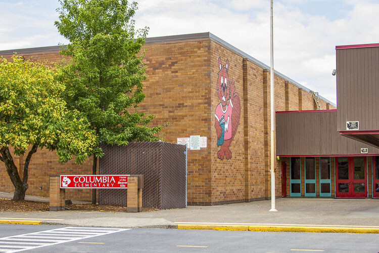 Columbia Elementary School. Photo courtesy Woodland School District