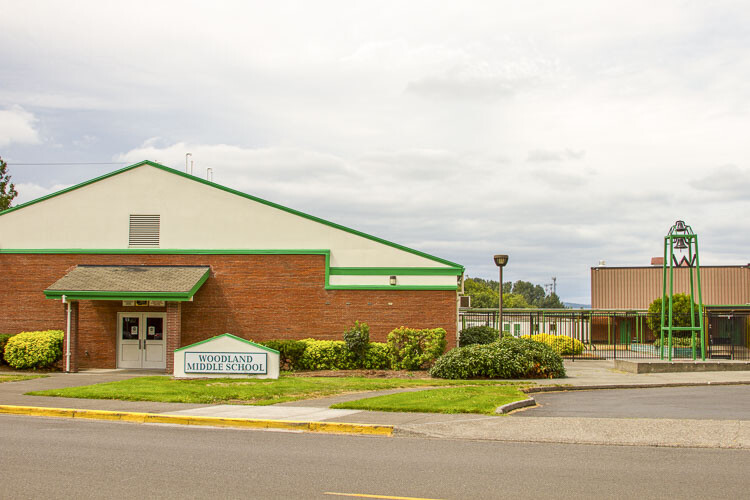 Woodland Middle School. Photo courtesy Woodland School District