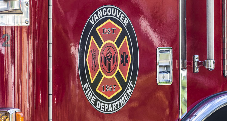 A family was displaced Wednesday by house fire in Vancouver.