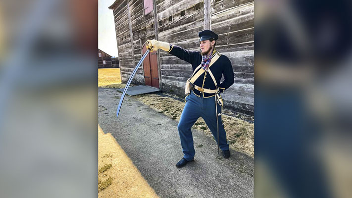 To provide the public with hands-on experience of daily life as a trooper, Fort Vancouver National Historic Site, in partnership with Academia Duellatoria, is holding training sessions in the methods and drills used in the 19th century to instruct in the use of this distinctive weapon.
