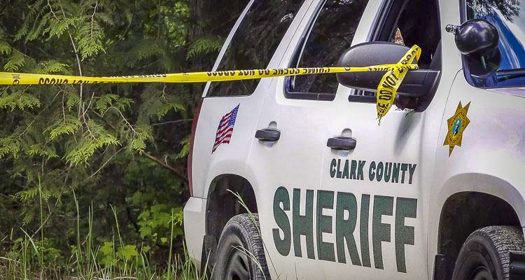 On Monday (Sept. 12) at about 8:10 a.m., the Clark County Sheriff’s Office responded to a suspicious circumstances call in a rural part of Clark County east of Chelatchie Prairie off US Forest Service Forest Road 54.