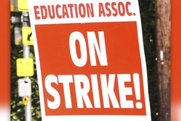 Ridgefield teachers on strike