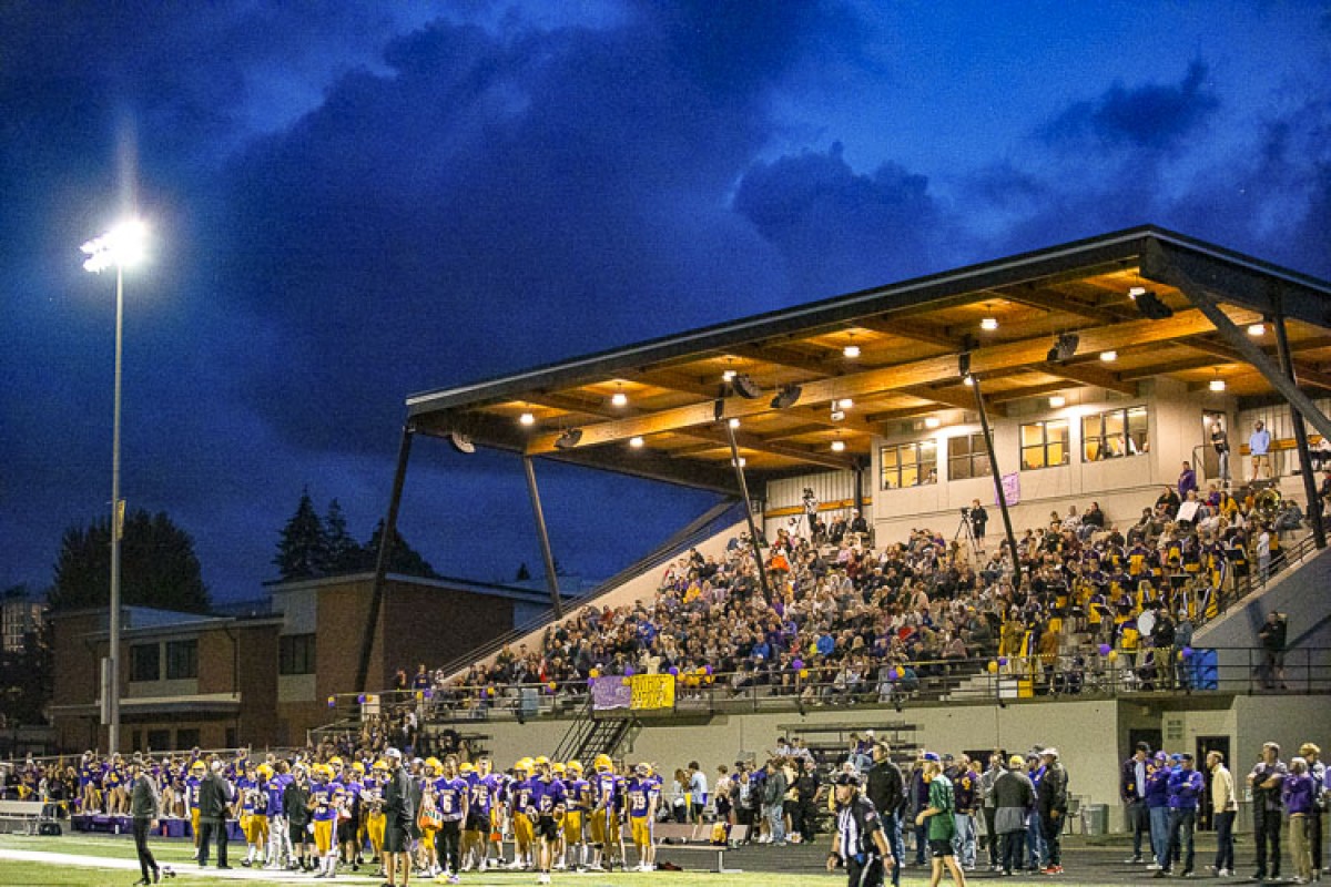 John O’Rourke Field dedicated at Columbia River High School