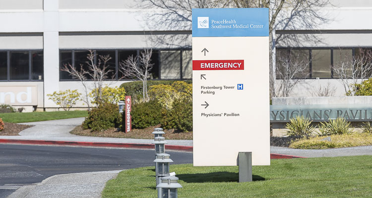 PeaceHealth Southwest Medical Center is again experiencing unprecedented patient volumes in its emergency department due to rising cases of RSV, flu, and many other emergent health needs.