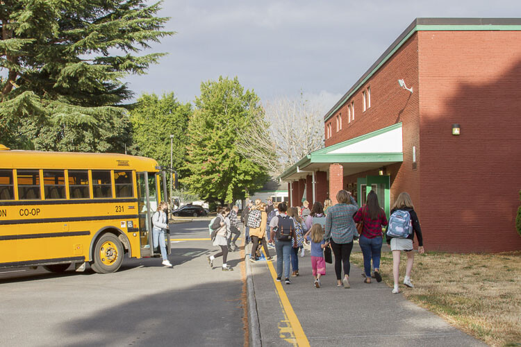 Local levies fund improvements to school safety and security as well facilities maintenance, upkeep, and repair. Photo courtesy Woodland School District