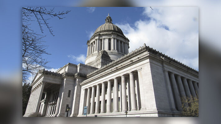 A view of the Washington state capitol building in Olympia, Washington on March 3, 2017. Photo courtesy Tim Gruver/The Center Square