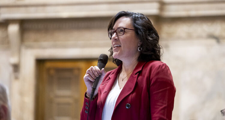 Rep. Stephanie McClintock's first bill, to help improve the business licensing process in Washington, is one step closer to reaching the governor's desk, after being voted out of the state Senate.