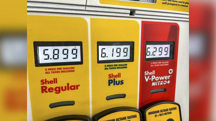 Washington experiences its 16th consecutive week of rising fuel prices, reaching $4.60 per gallon, fueled by the implementation of a new carbon tax, making it the fourth most expensive state for gasoline in the U.S.