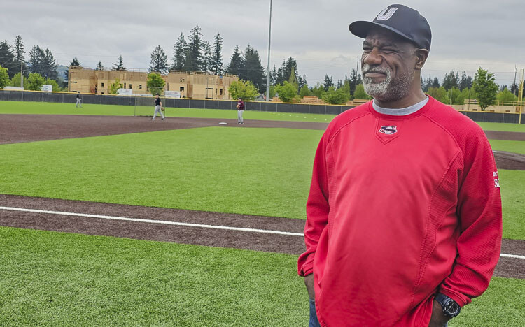 Lee Hunter tried to land a head coaching position in high school baseball for 28 years, and today he is 57 years old and a rookie head coach with the Union Titans. Photo by Paul Valencia