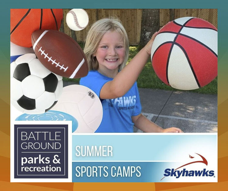 Skyhawks Sports Camps. Photo courtesy city of Battle Ground