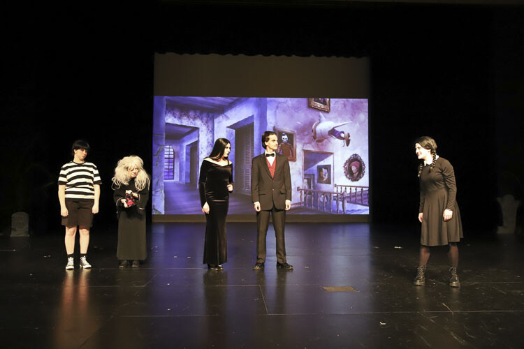 The Addams Family opens May 5. Photo courtesy Ridgefield School District
