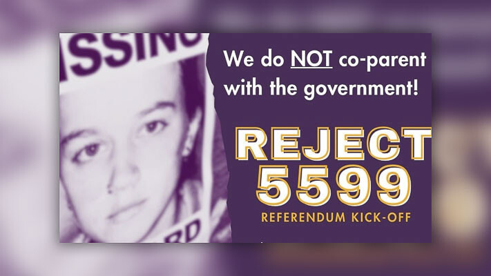 Nancy Churchill offers her support for ‘Reject 5599’ effort.