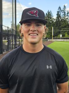 Britton Beeson of the Ridgefield Raptors said the West Coast League is prestigious. Photo by Paul Valencia