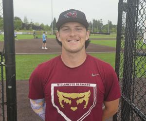 Jeff Hoffman, who is from California and plays college baseball at Willamette University in Salem, said he loves the scenery in Clark County. Photo by Paul Valencia