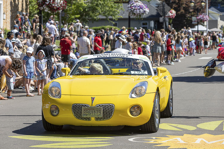 The Grand Marshal of the 2023 Camas Days Grand Parade was Don Chaney. Photo by Mike Schultz
